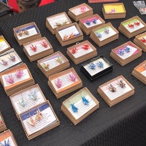 Random color adorable handmade earrings